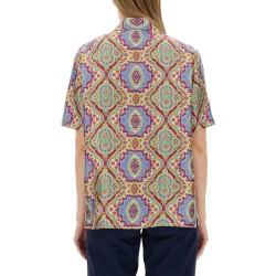PRINTED SILK SHIRT
