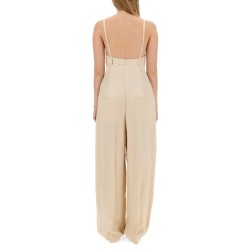 MALFILE' SATIN JUMPSUIT