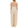 MALFILE' SATIN JUMPSUIT