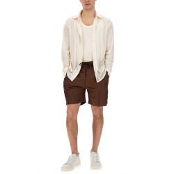 SILK BERMUDA SHORTS