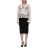 CHIFFON BLOUSE WITH RUFFLES