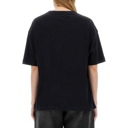 COTTON AND LINEN T-SHIRT