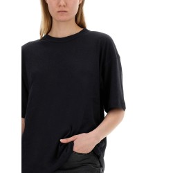 COTTON AND LINEN T-SHIRT