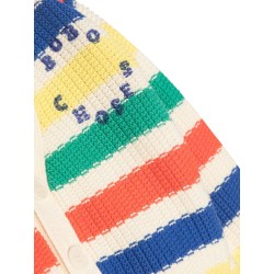 bobo choses multicolor stripescardigan