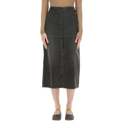 LONG DENIM SKIRT