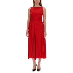 DRESS WITH DRAPE