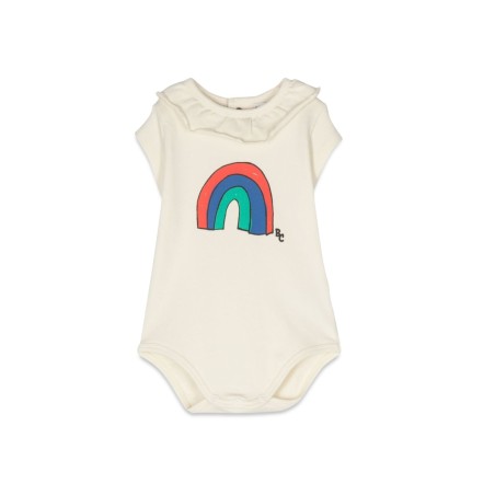 baby rainbow ruffle collar body