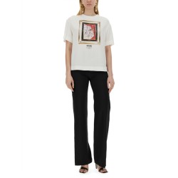 ENVER SATIN BLOUSE STILL LIFE WITH HEART
