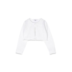 WHITE TRICOT SWEATER