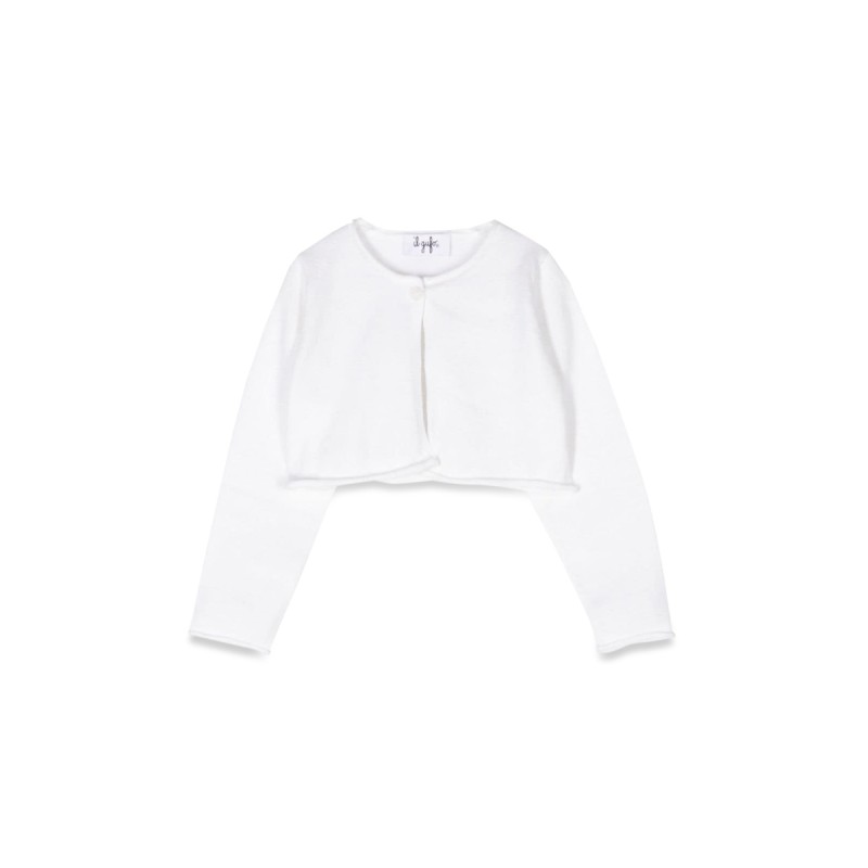 WHITE TRICOT SWEATER