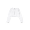 WHITE TRICOT SWEATER