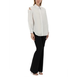 COCOON SHIRT WITH CUT-OUT DETAILS