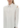 COCOON SHIRT WITH CUT-OUT DETAILS