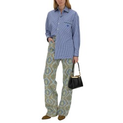 JEANS CON STAMPA PAISLEY