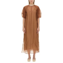 TRANSPARENT LONGUETTE DRESS