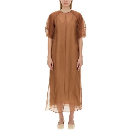 TRANSPARENT LONGUETTE DRESS