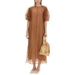 TRANSPARENT LONGUETTE DRESS
