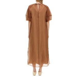 TRANSPARENT LONGUETTE DRESS