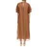TRANSPARENT LONGUETTE DRESS