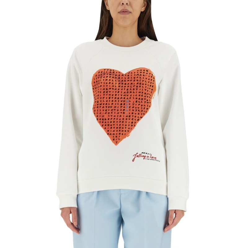 HEART CRUCIPUZZLE SWEATSHIRT