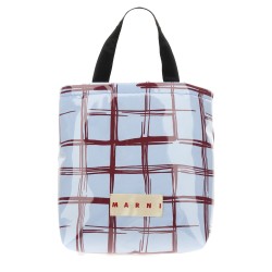 COATED CANVAS TOTE BAG