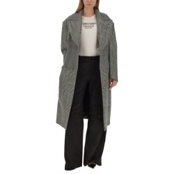 WOOL PATCHWORK COAT