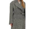 WOOL PATCHWORK COAT