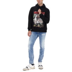 SWEATSHIRT WITH LOGO PRINT