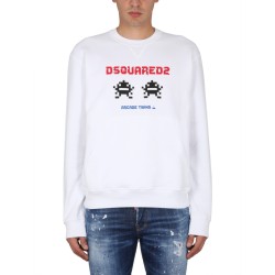 SWEATSHIRT WITH LOGO PRINT