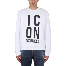 SWEATSHIRT WITH LOGO PRINT