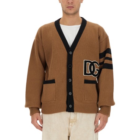 ENGLISH RIB WOOL CARDIGAN