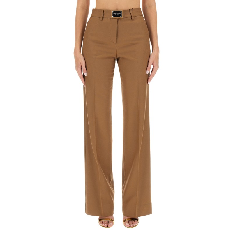 FLANNEL FLARE PANTS