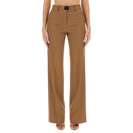FLANNEL FLARE PANTS