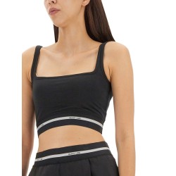 CROP TOP WITH LOGO