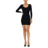 JACQUARD LOGO DRESS