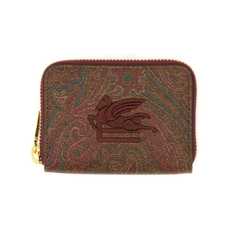 PAISLEY PRINT WALLET