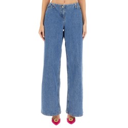 ULTRA LOW WAIST WIDE LEG JEANS