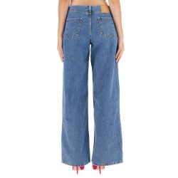 ULTRA LOW WAIST WIDE LEG JEANS