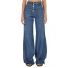 JEANS WITH FOLIAGE POCKETS
