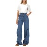 JEANS WITH FOLIAGE POCKETS
