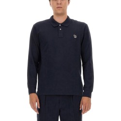 POLO SHIRT WITH ZEBRA PATCH