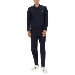 POLO SHIRT WITH ZEBRA PATCH