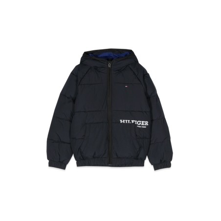 logo padded jacket