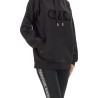 FLOCKED LOGO SWEATSHIRT
