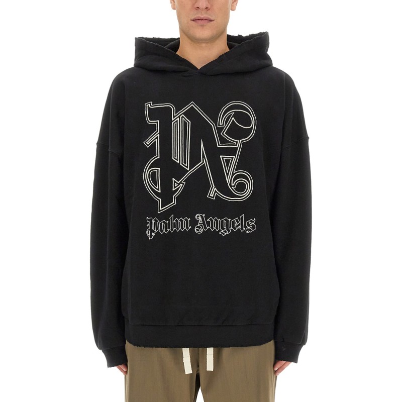 MONOGRAM LOGO SWEATSHIRT