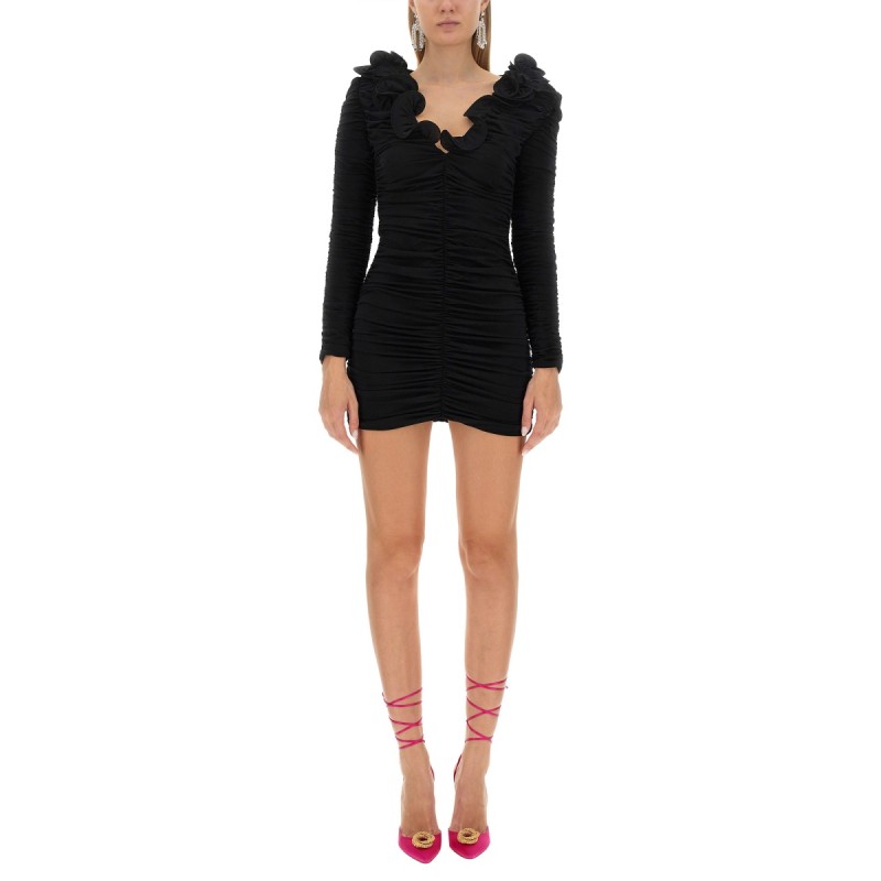 DRESS WITH RUFFLES