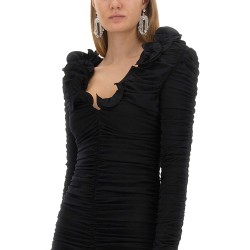 DRESS WITH RUFFLES
