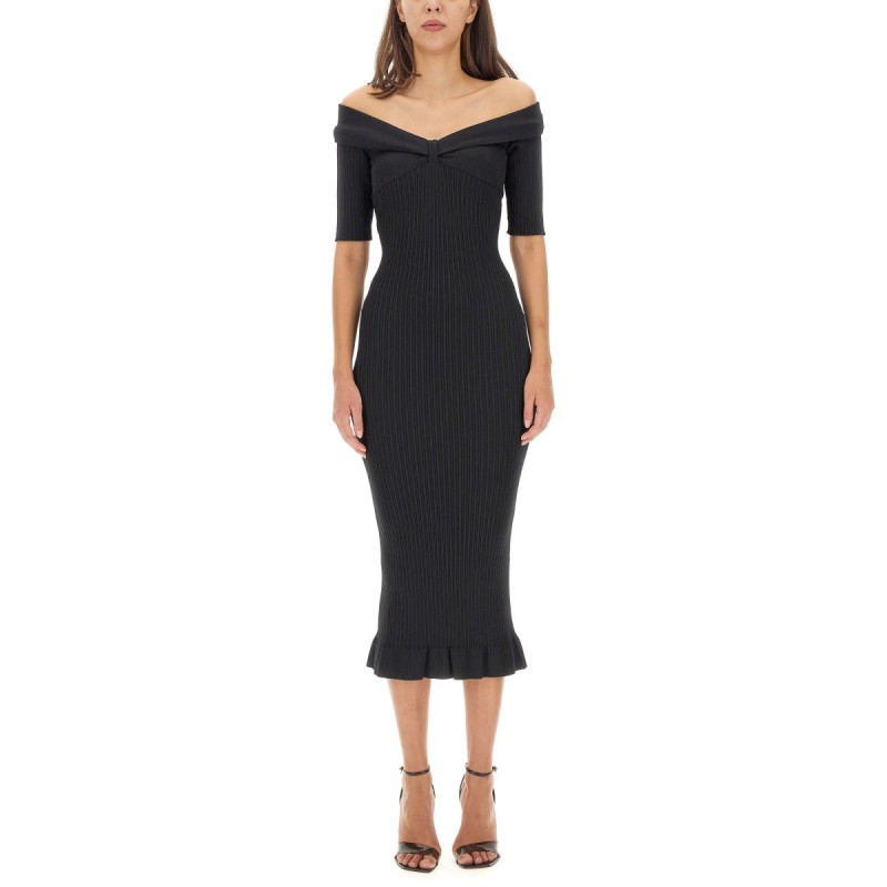 OFF-THE-SHOULDER DRESS