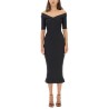 OFF-THE-SHOULDER DRESS
