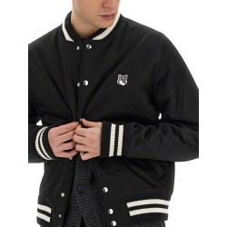 BOMBER JACKET WITH LOGO